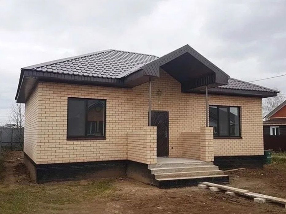 Строительство домов из газобетона,под ключ.Фундамент.Кровля.