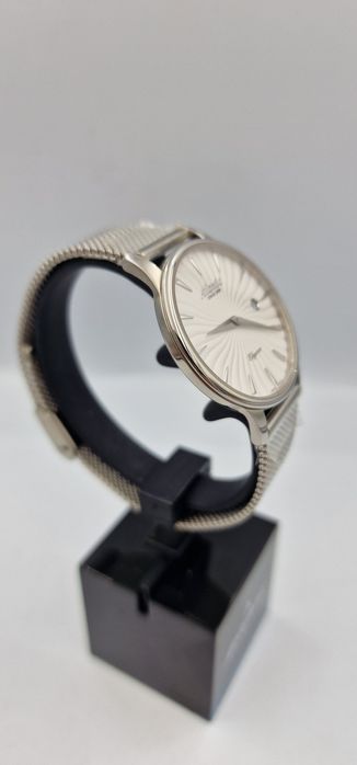 Atlantic Elegance  - szafir, bransoleta mesh - Swiss Made