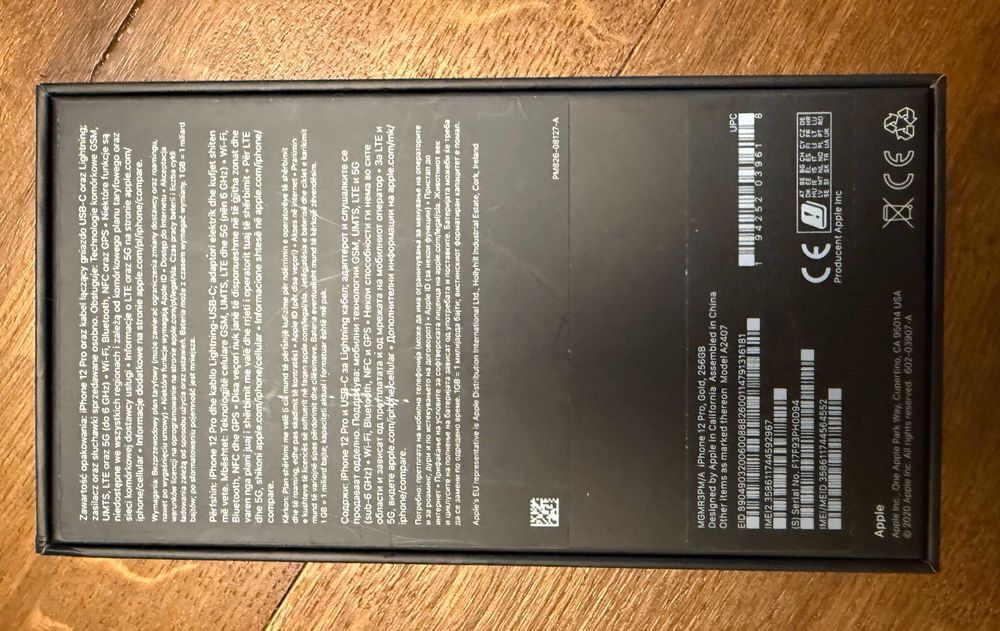 iPhone  12 Pro, Gold, 256GB