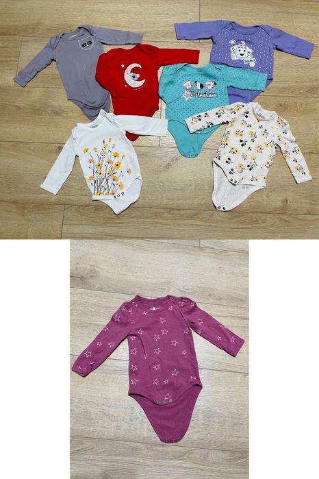 Paka 38 sztuk rozmiar 62 dla dziewczynki