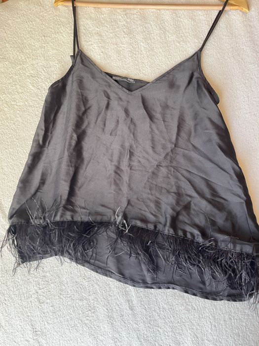 Top na ramiączkach Zara S