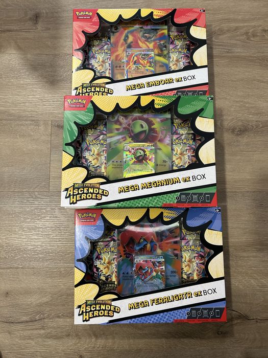 Pokemon tcg mega ex box ascended heroes