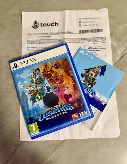 ‼️Minecraft Legeds PS5‼️(Delux edition)