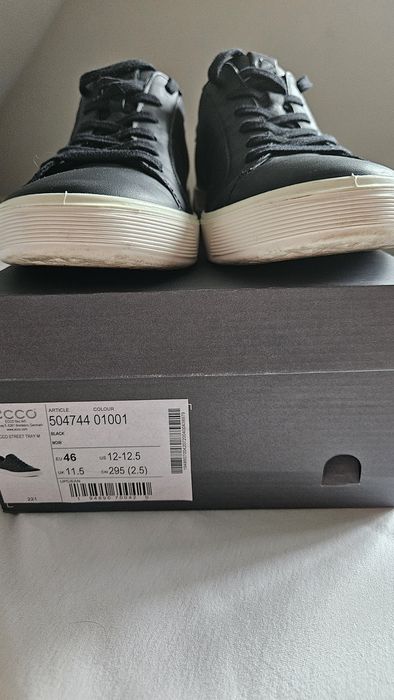 Buty ECCO street tray m Black r.46