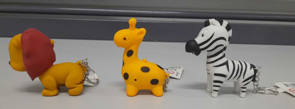 Porta-chaves Animais do Zoo