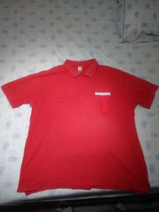1 Pólo dos bombeiros manga curta