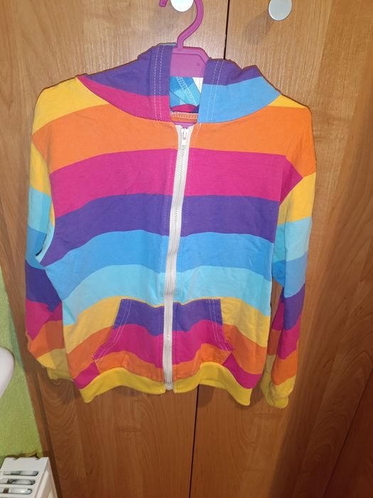 Bluza zapinana z kapturem