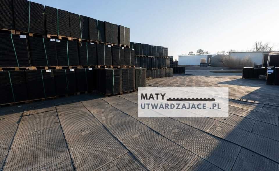 Płyty drogowe – budowa, magazyn, hala namiotowa, dojazd