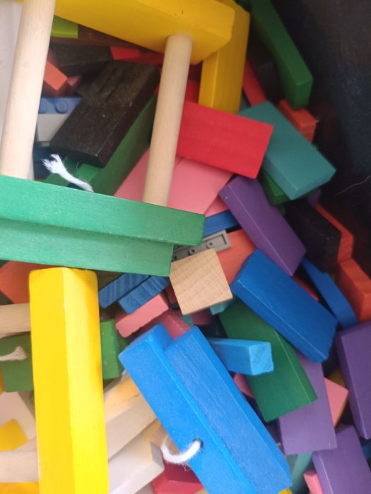 Klocki drewniane 4kg