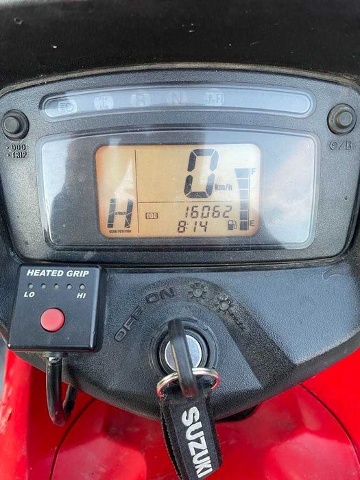 Suzuki KingQuad 750, zarejestrowany