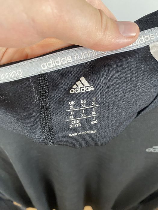 Adidas Running Long Sleeve T-shirt czarna Sport siłownia