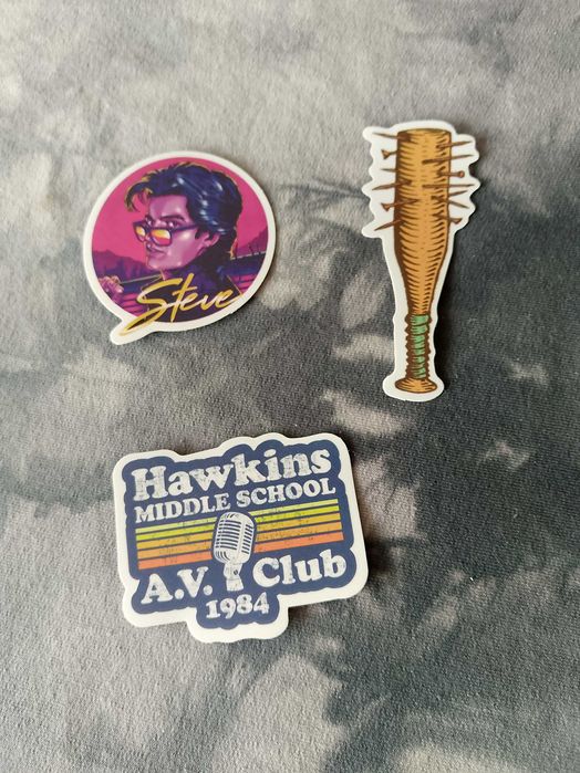 naklejki winylowe z filmu stranger things