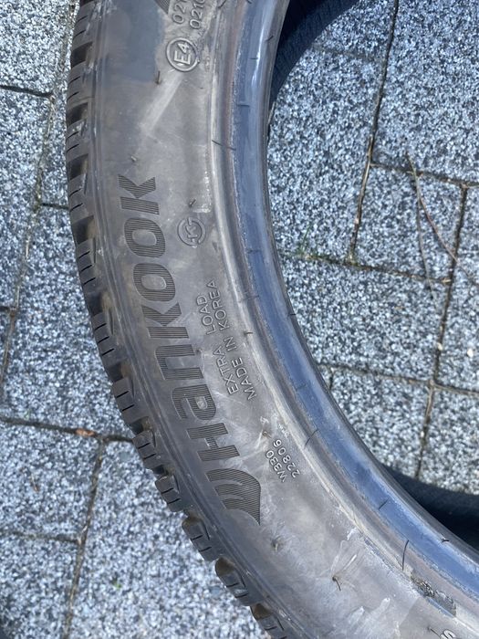 Komplet opon zimowych do BMW 3, G20, Hankook Winter evo3, 225/45/18 i 255/40/18