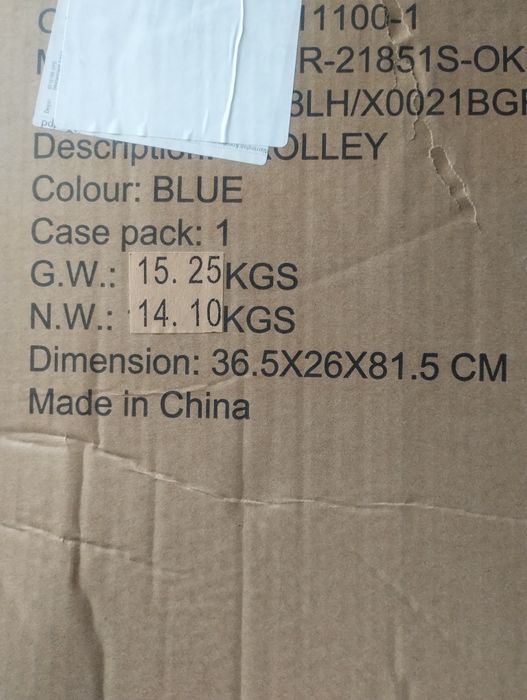 Składany wózek kempingowy