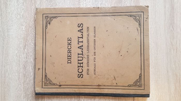 Diercke Schulatlas 1923 - Atlas geograficzny dla liceum