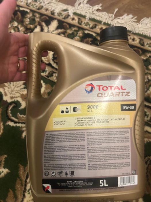 Масло Total NFC 9000 5W30 1L	216625 , 5L 216626
