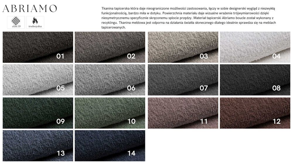 Kanapa sofa rozkładana KENZO sztruks poso z pojemnikiem na pościel