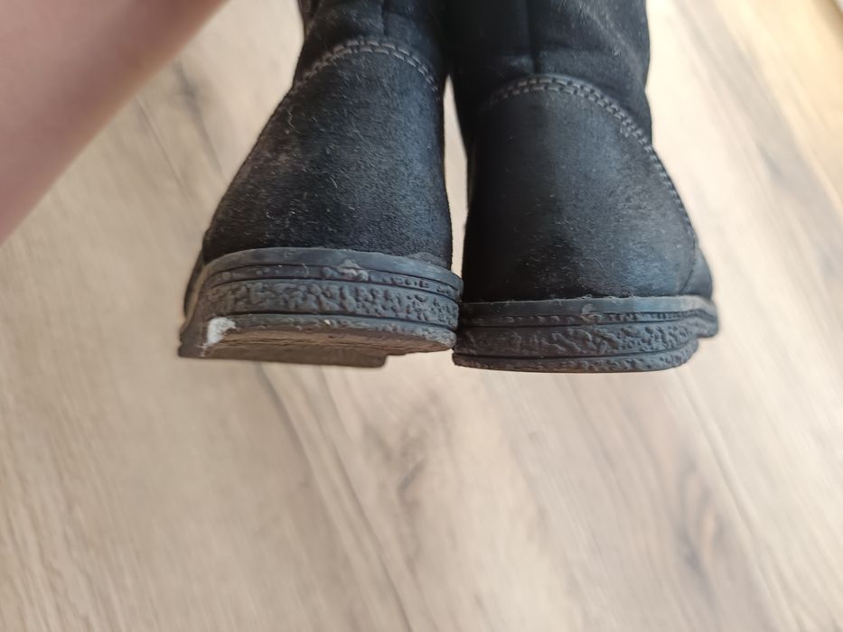 Buty za kostkę, botki, zimowe kozaczki dla dziewczynki r 23