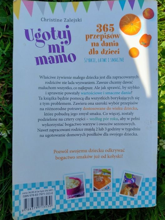 Ugotuj mi mamo książka z przepisami