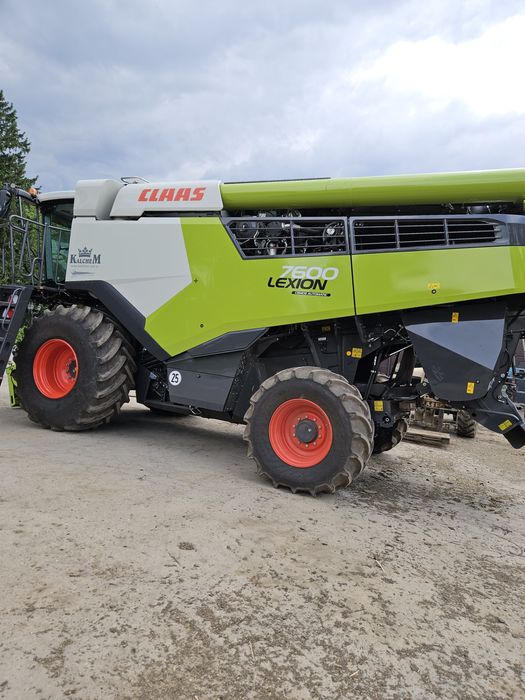 Lexion7600 heder 9.3m.pierwszy właściciel .420h cemos automatic .navi