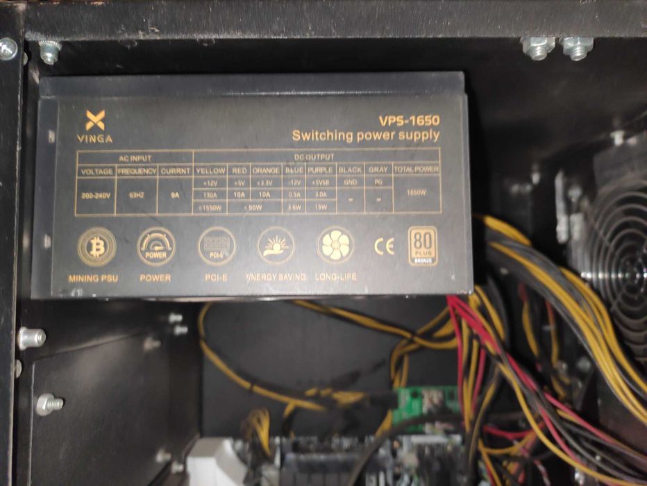 Майнинг ферма тушка RTX 3070