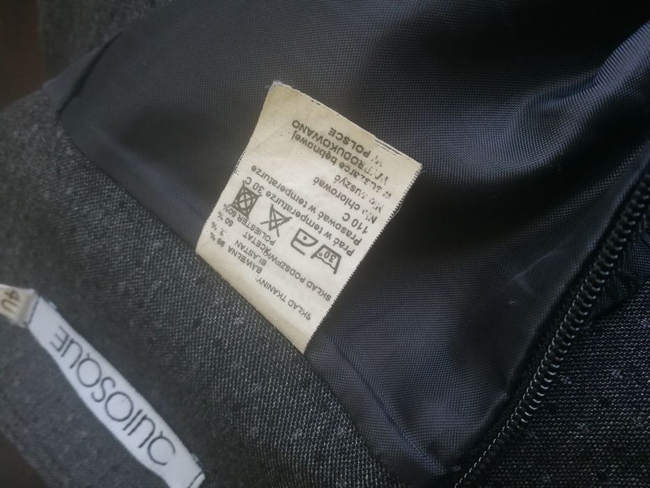 Spódnica  ołówkowa szara Quiosque