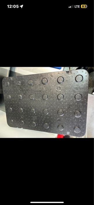 Styrobox czarny pojemnik termoizolacyjny