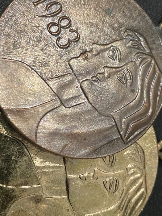 Unikatowa medal  Ogólnopolska Spartakiada Młodzieży