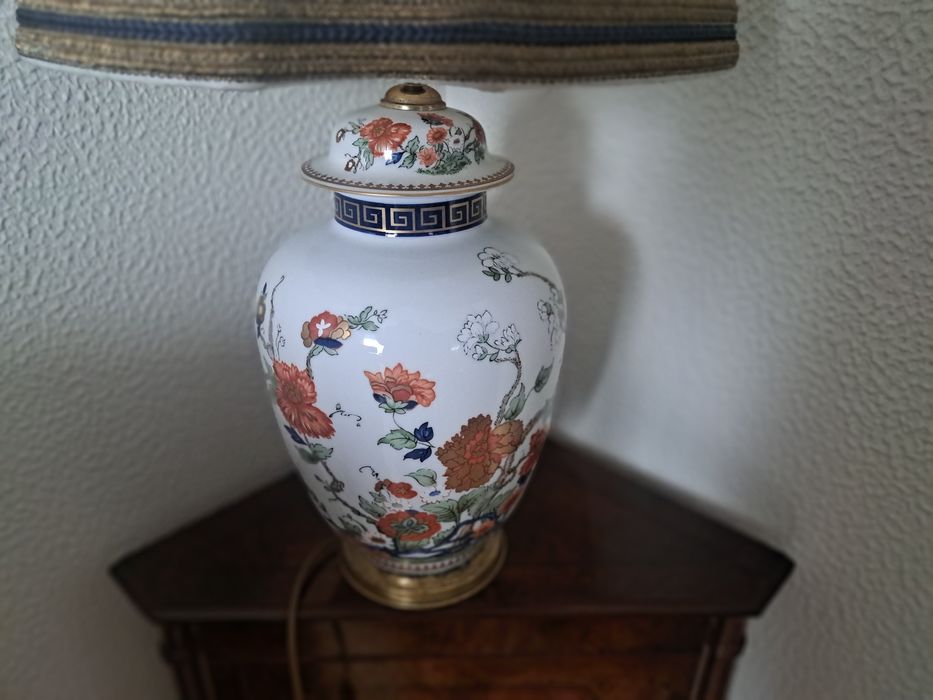 Candeeiro porcelana