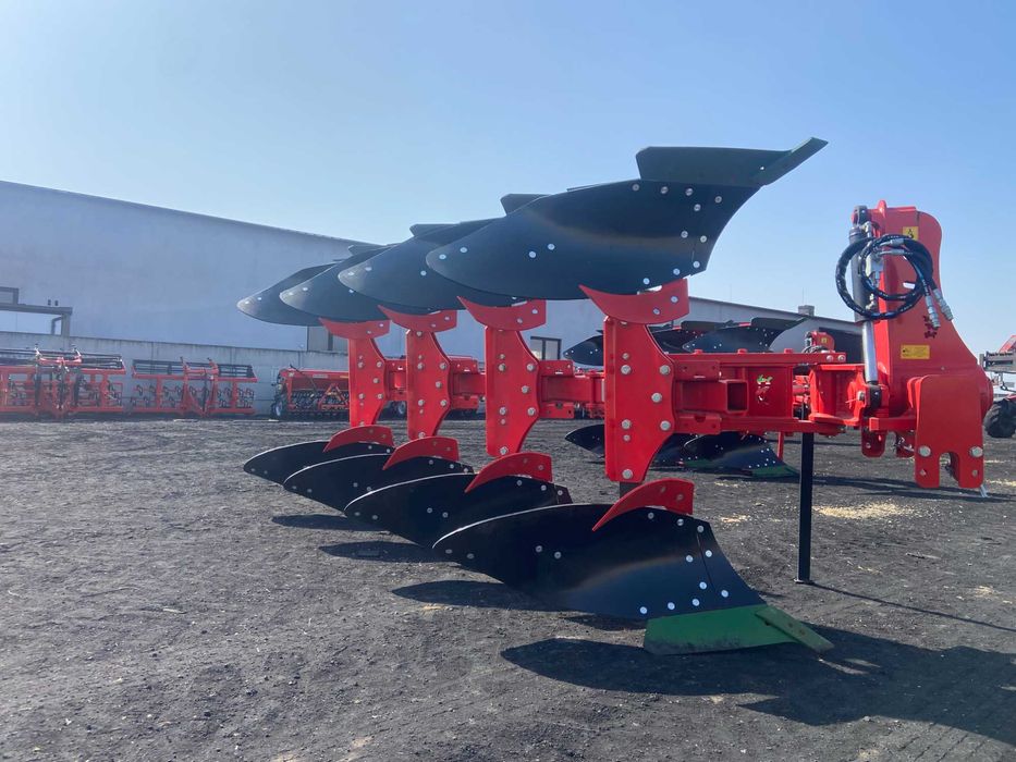 Pług obrotowy EURO-MASZ – NOWY, gwarancja, transport | kołek / resor
