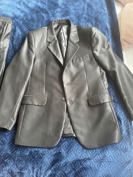 Garnitur czarny męski