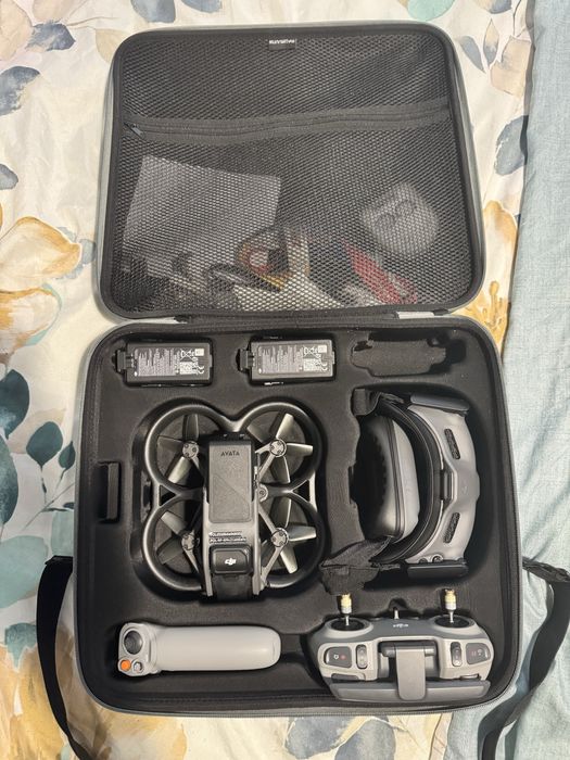 DJI Avata Full Set FPV 3 Baterie Gogle 2 Kontrolery ND Filtry