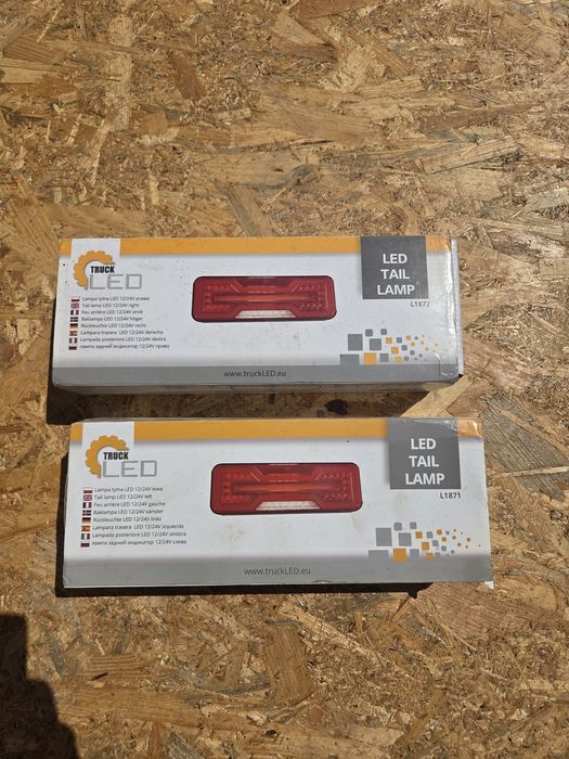 Lampy  czesci led naczepa przyczepa laweta