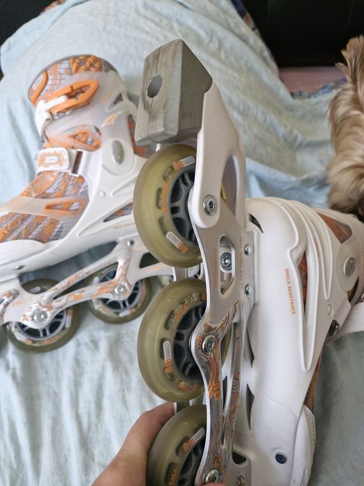 Роликові ковзани жіночі, Reaction H505, 37 розмір, 24 см