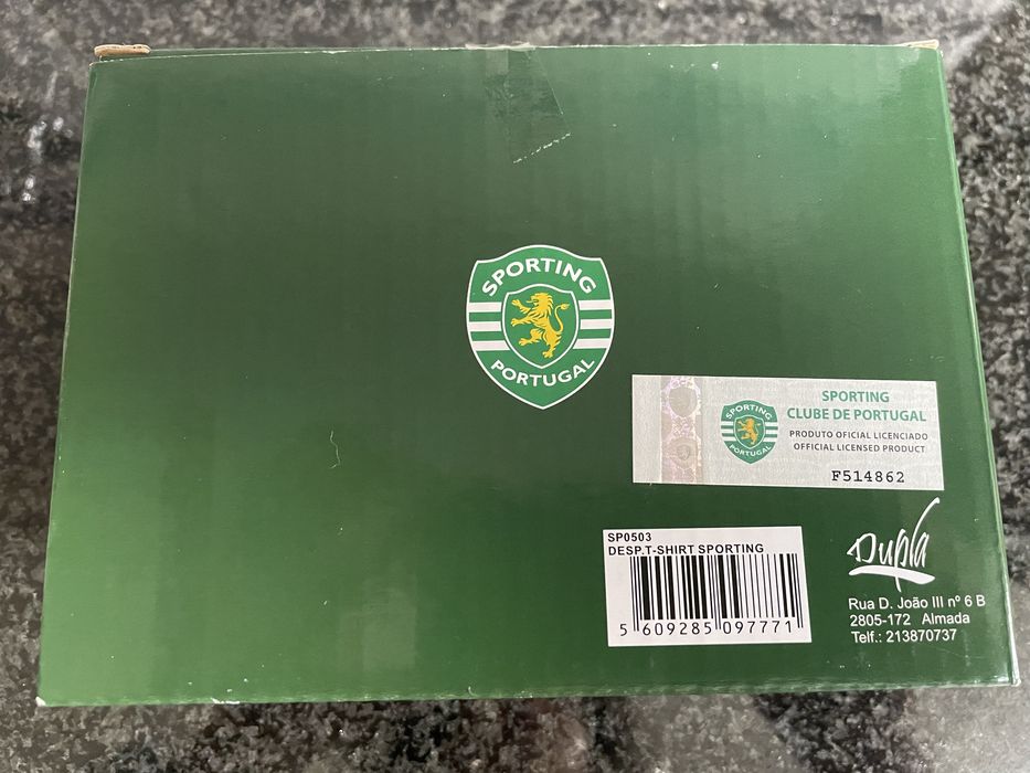 Despertador t-shirt Sporting oficial