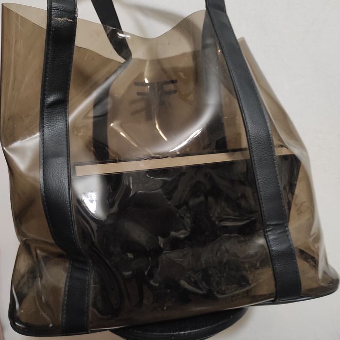 Transparentna torba na zakupy