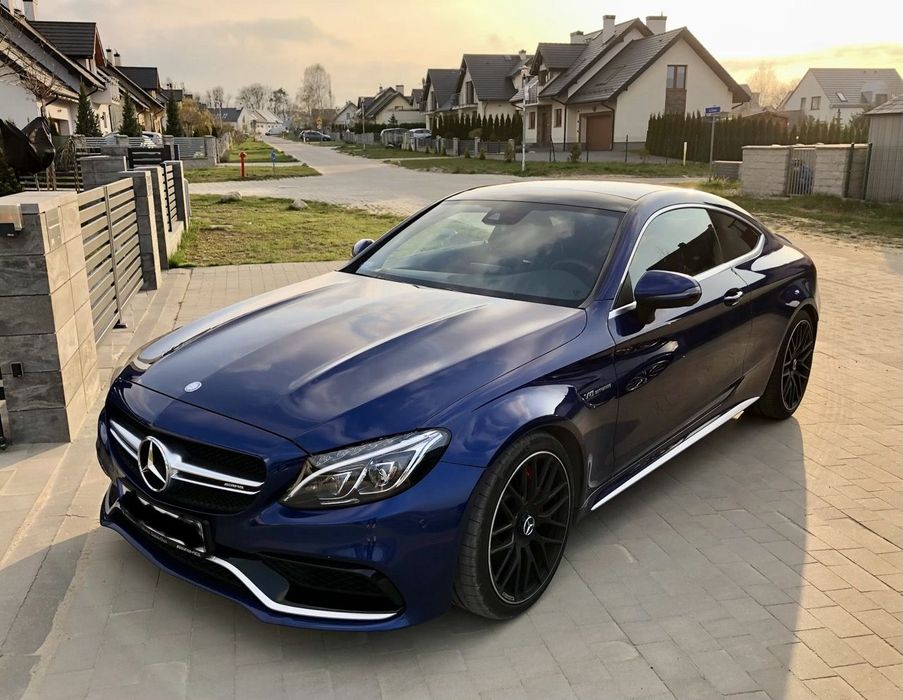 Mercedes-Benz Klasa C Mercedes-AMG C 63 S Coupé | salon Polska | 50 tys. km | bezwypadkowy