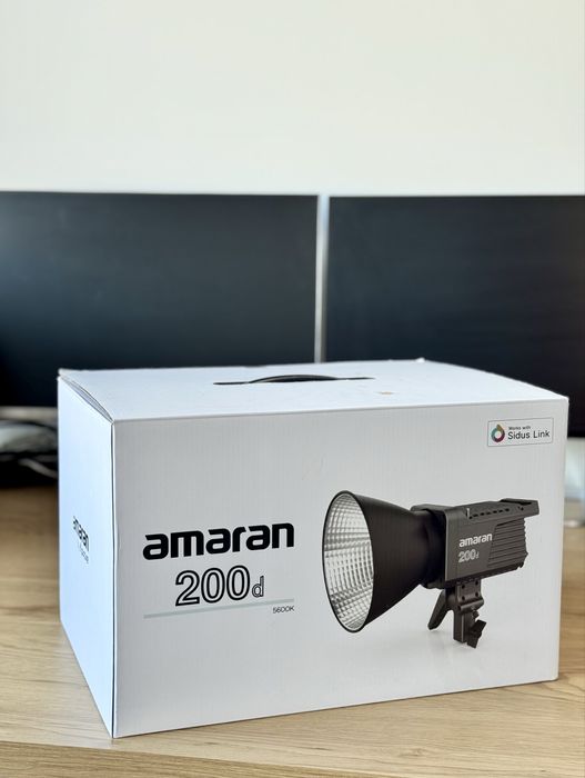 Студийный свет Amaran 200d + Софтбокс Godox P120L