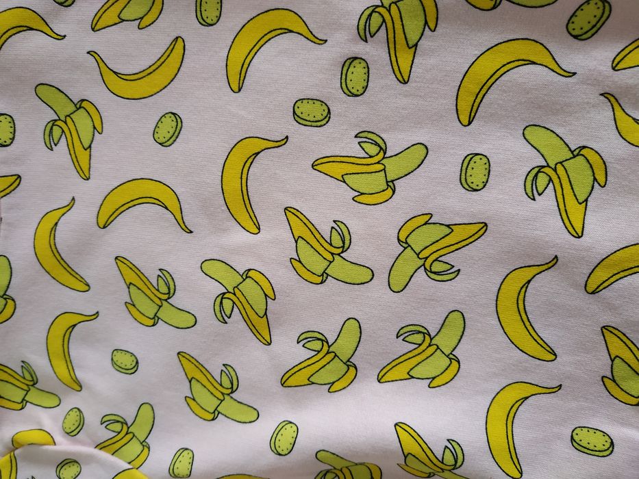 Bluza różowa w banany/Sinsay/r.92