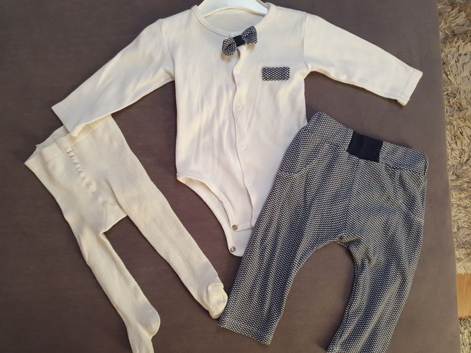 Komplet elegancki dziecięcy