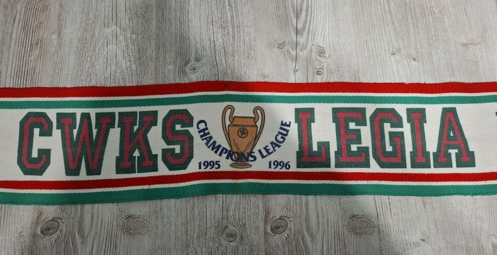 Szalik Legia Warszawa/ Chapmions League/95r-96r