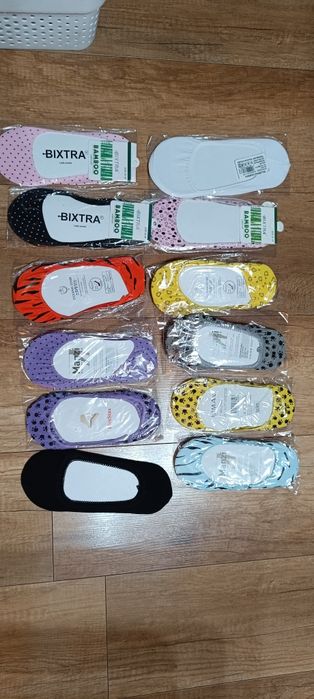 Zestaw nowych damskich stopek