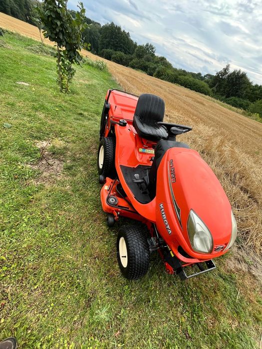 Kubota gr 2120 4x4 diesel 3 cylindry kosz kosiarka