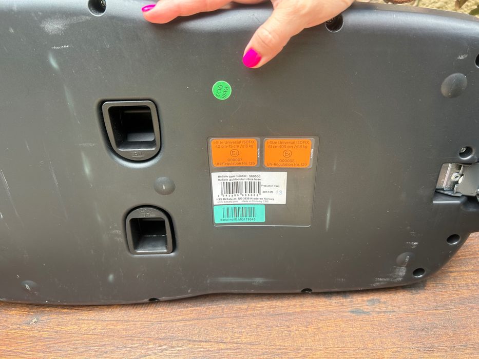 Cadeira BeSafe iZi Modular i-Size + base Isofix,