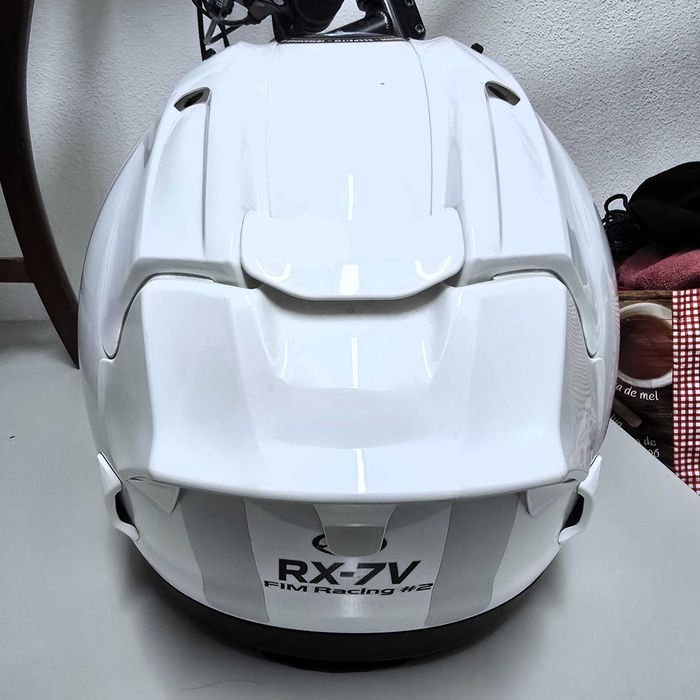 Arai RX-7V FIM Racing #2, Tam. M c/viseira fotocramática+intercom+Spoiler+Fatura+Garantia Fábrica