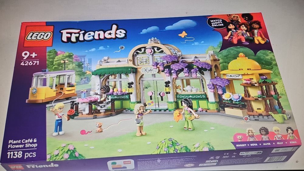 LEGO FRIENDS 42671 Zielona kawiarnia i kwiaciarn