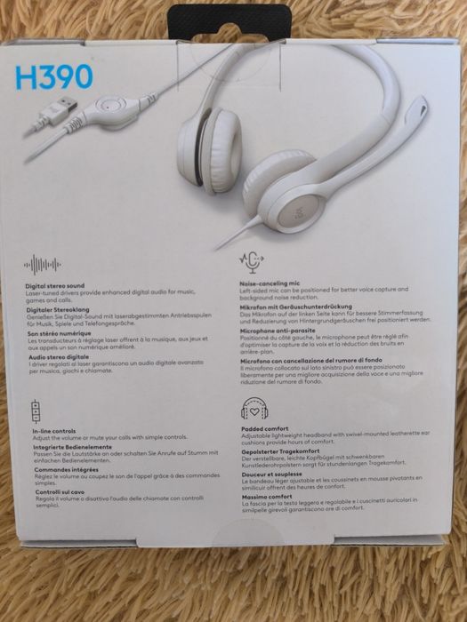 Гарнітура logitech h390