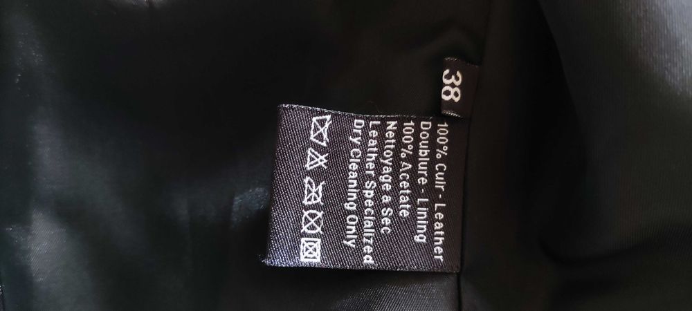 Жіноча шкіряна куртка Vito Marcello. 46-48 розмір