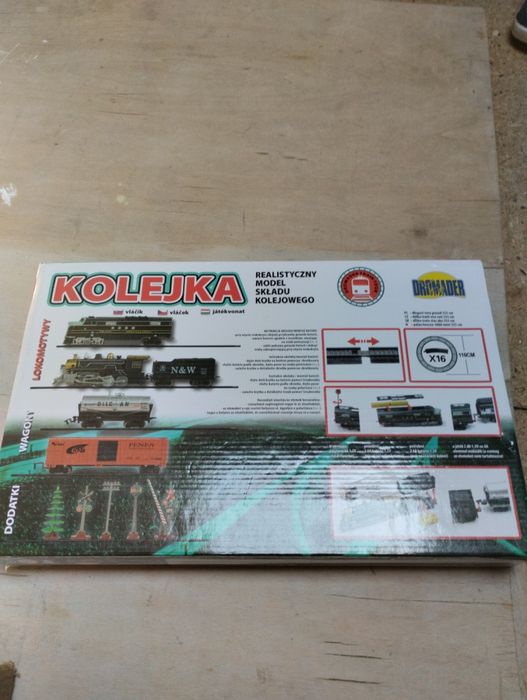 kolejka elektryczna marki Dromader