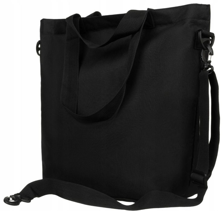 Nowa Shopperka duża damska torba czarna na zakupy do pracy torebka